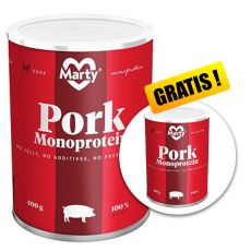Konzerva MARTY Pork Monoprotein 400g 1+1