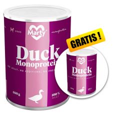 Konzerva MARTY Duck Monoprotein 400g 1+1