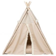 Trixie Teepee Boho s polštářem - béžová 55 x 65 x 55 cm