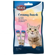 Trixie Cat Creamy Snack - tuňák a krevety 5 x 14 g