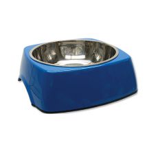 Miska pro psa DOG FANTASY, hranatá - 1,40 l, modrá