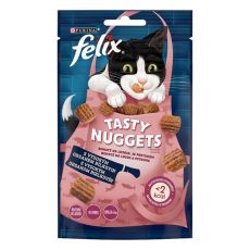 Kapsičky FELIX Tasty Nuggets losos a pstruh 50 g