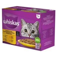 Whiskas Drůbež&iacute; v&yacute;běr v žel&eacute; 12 x 85 g