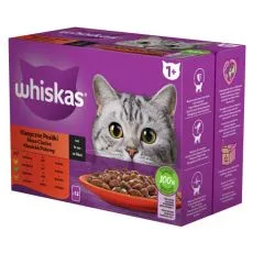Whiskas Kapsička Klasick&yacute; v&yacute;běr ve &scaron;ť&aacute;vě 12 x 85 g