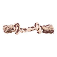 Bavlněné lano s uzly - hračka pro psa, 40 cm