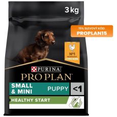 PRO PLAN Small & Mini Puppy Healthy Start granule pro štěňata kuře 3 kg