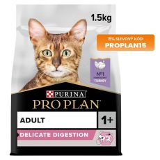 PURINA PRO PLAN CAT DELICATE DIGESTION krůta 1,5 kg