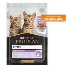 PURINA PRO PLAN KITTEN HEALTHY START kapsička Krůta 85 g