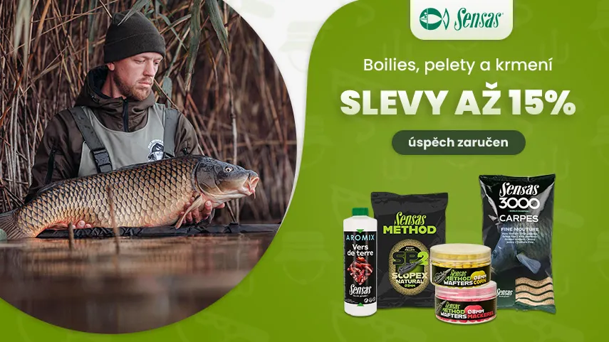 Sensas - sleva až 15%