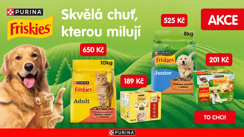 Friskies akční ceny